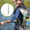 Fly Fishing Tool Retractor | 360 Degree Rotation Buckle Retractable