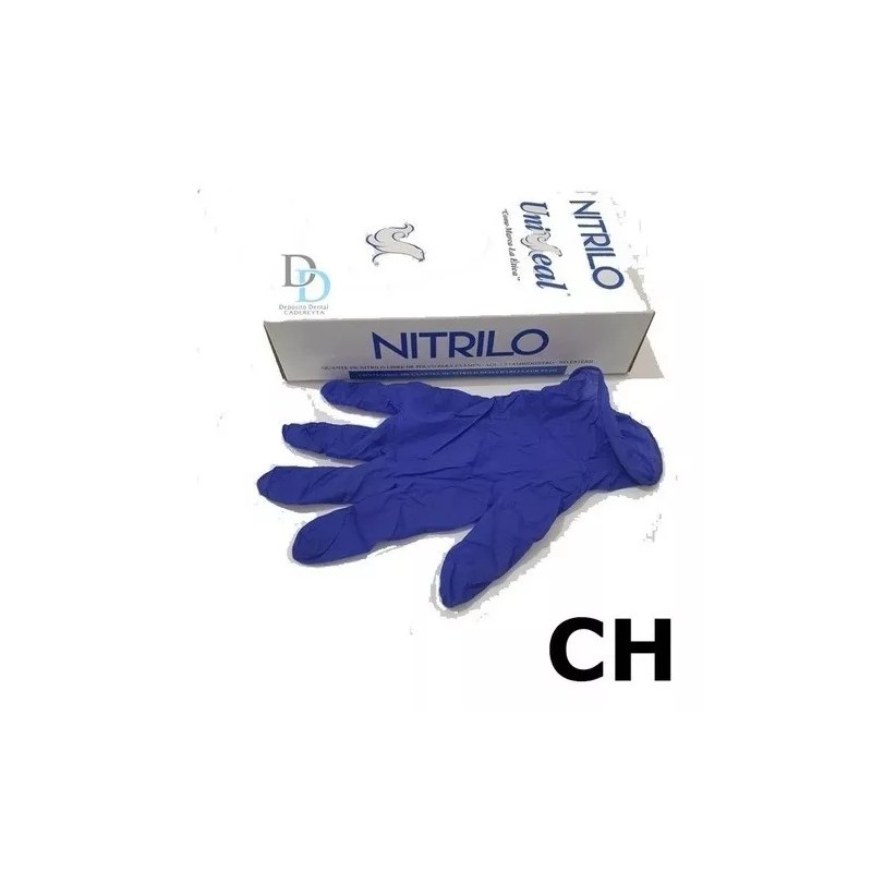 UniSeal Guante De Nitrilo Uniseal ( Ch )
