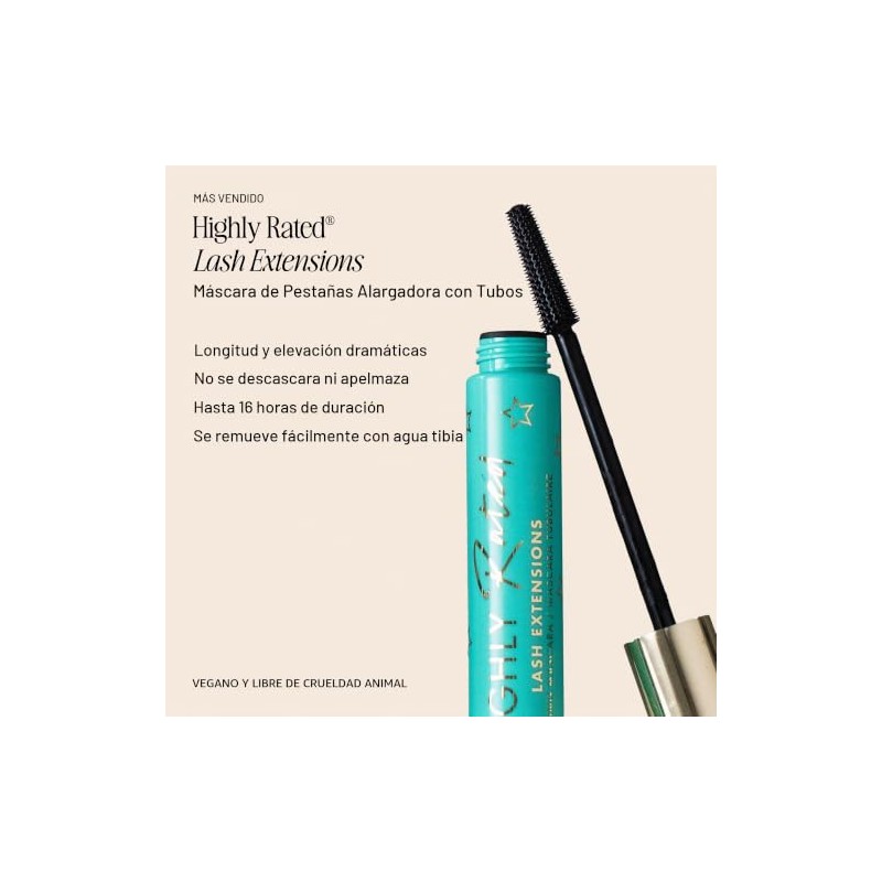 Milani Highly Rated Mascara - Brown, Length and Lift, Clump-Proof,