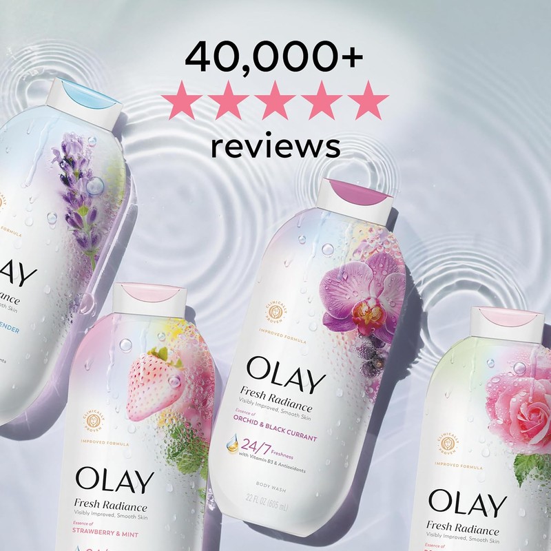 Olay Gel de Ba?o Fresh Radiance con Esencia de Agua