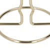 Tissue Reserve Holder Electroplating Bright Vertical Style Gold Iron Easy