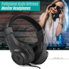 Wired Headset Self Adjusting Headband 6.5mm Single Jack Stereo Monitor