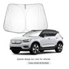 BIXUAN Sun Protection Compatible with Volvo XC40 2018-2023 Windscreen for