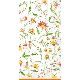 Boston International IHR Rosanne Beck - Servilletas de papel de bufé (16 unidades, 8,5 x 4,5 cm), color naranja