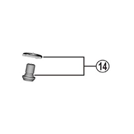 Shimano Repair Parts Cable Fixing Bolt & Plate RD-RX812 Y3GF98020