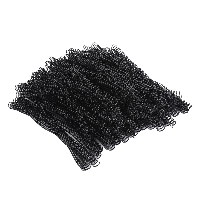 100PCS Binding Spiral 14.3mm Diameter 48 Teeth 4:1 115 Pieces