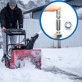 talioy 8-Pack 707555 Snow Blower Kit Shear Pin Compatible with Craftsman 9.5 TP 24" Dual Stage Snowthrower (2017-2018) 1696576-00 - C950-52503-0