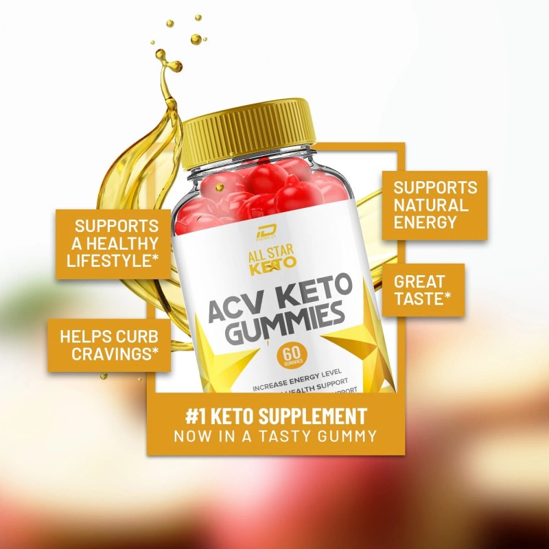 All Star Gummy (3 Pack) All Star ACV Gummies Supplement