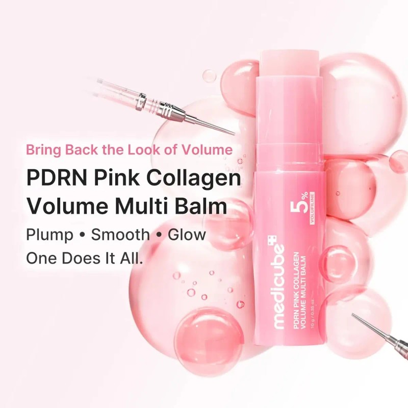 2pcs Medicube Pdrn Pink Collagen Multi Balm Stick Hidratante