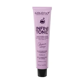 TINTE PERMANENTE EN CREMA INFINITONE COLORLY 10.31 RUBIO EXTRACLARO DORADO CENIZO 90 GS COLORACIÓN DE CABELLO