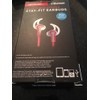 SOUNDLOGIC XT BLUETOOTH STEREO STAY-FIT EARBUDS WITH MIC GRAY/RED RC