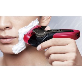 Panasonic Lamb Dash Men's 3 Blade Shaver ES - ST2P, Red