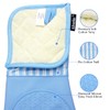 Alselo Silicone Oven Mitts Heat Resistant 932℉ with Waterproof &