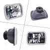 CHUSYYRAY Pair 5x7" 7x6" LED Headlights Hi/Lo DRL fit Toyota