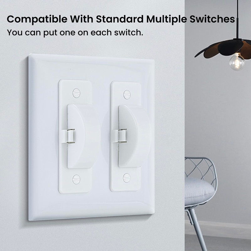 Roxiuc Light Switch Guard - White, 1pc - Child Proof,