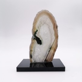 XMHOME Natural Agate Gemstone Slice Home Decor Living Room Irregular Shape Healing Crystals Wealth Luck Table Ornaments Small