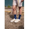 Burlington Lord Socks Opaque Cotton (Organic), White 2000