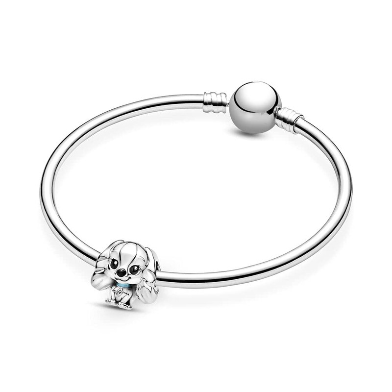 EZ Tuxedo Lady And The Tramp Charms 925 Sterling Silver