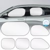 TSUINZ For Toyota 5pcs Car Side Window Sun Shade Blocker
