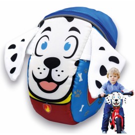 HECKBO 2-in-1 Children's Handlebar Bag & Backpack - Dog - Balance Bike, Bicycle Handlebar Bag, Front Bicycle Basket, Bicycle Bag, Bicycle Bag, Handlebar Basket, Tricycle Scooter, Bag Accessories,