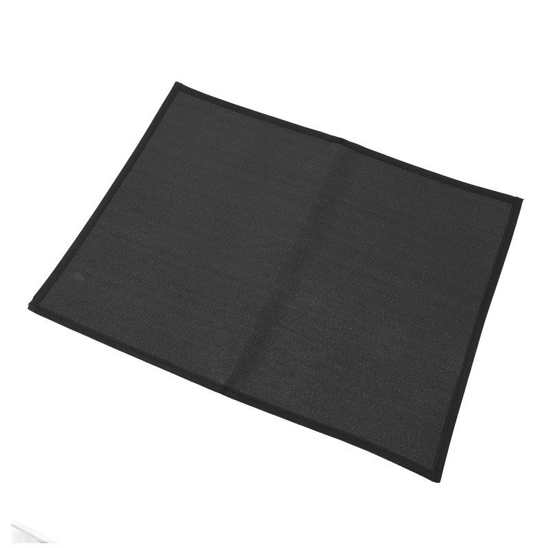 Fireproof Grill Pad Fiberglass Cloth Heat Resistant Foldable Square Fire