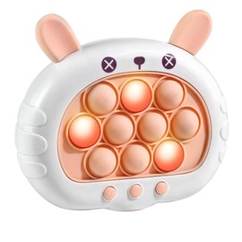 Fast Quick Pop Push Game Cute Animals Quick Push Children's Toys 3rd Generation 2024 Version:_Pink Rabbit