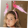 TOVINANNA Flamingo Headband Soft Comfortable Lightweight Hawaiian Party Accessory for