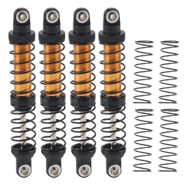 MUNEFE RC Car Shock Struts Damper, RC Twin Shocks, RC Car Shock Absorbers, Suitable for Enhancing The Performance of Your Vehicle(90mm)