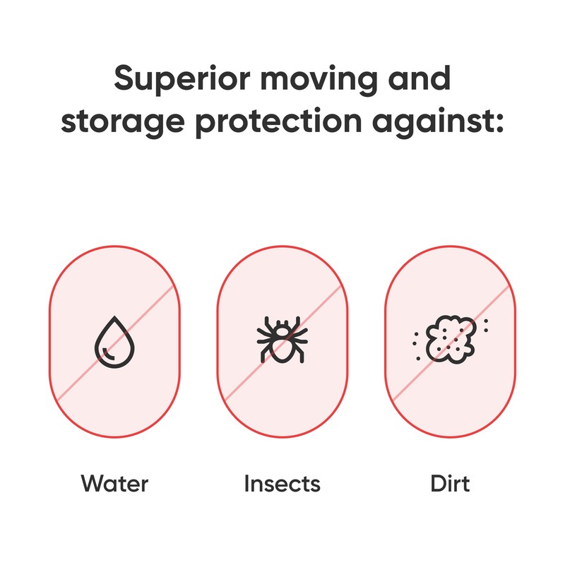 Hulsky Stroller Storage Bag - Premium USA Made Quality -