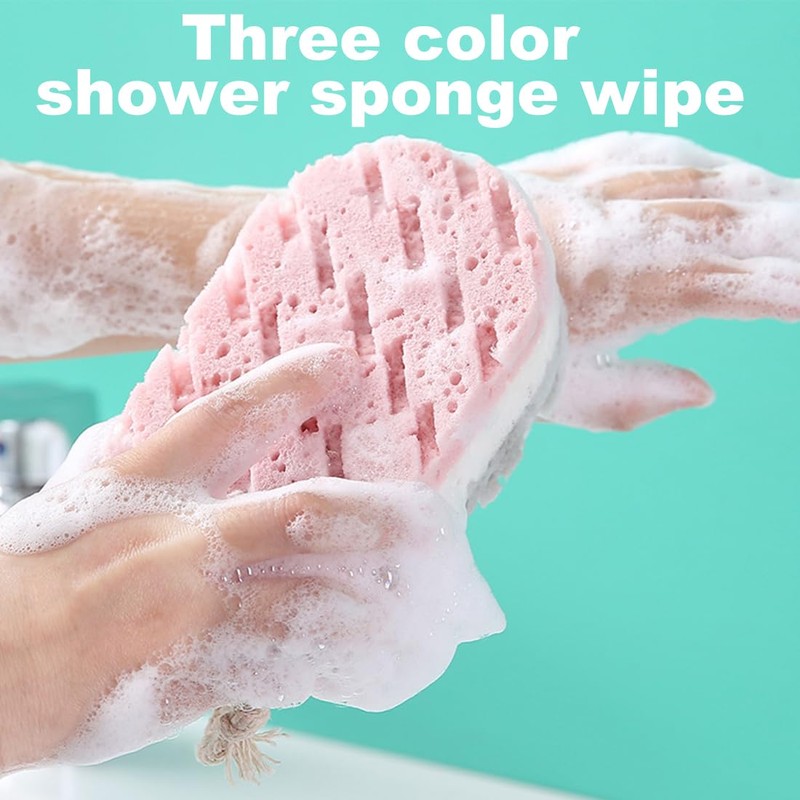2 Pieces Shower Sponge Bath Sponge Body Sponge Shower Sponge