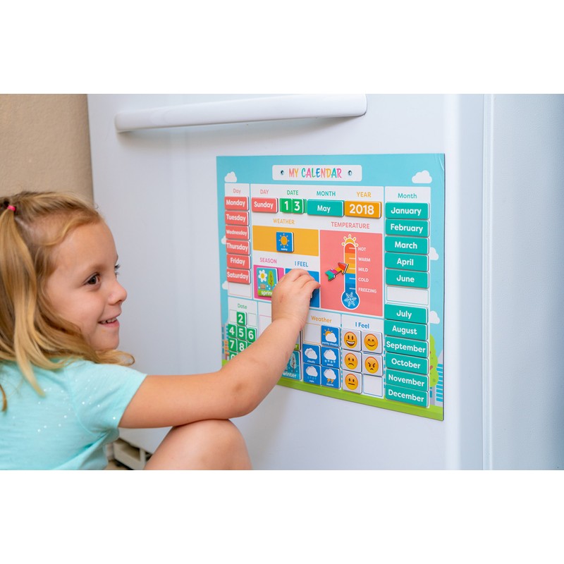 My First Daily Magnetic Calendar for Kids
