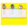 Sunstar Stationery S2838397 PEZ Sticky Notes, Die Cut, PEZ Pattern
