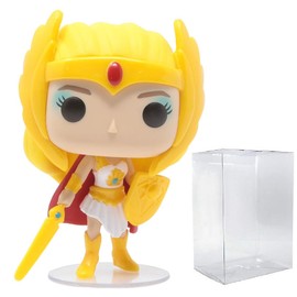 POP Retro Toys: Masters of The Universe - She-Ra Glow-in-Dark Funko Specialty Series Pop! Vinyl Figure (Bundled with Compatible Pop Box Protector Case), Multicolored, 3.75 inches