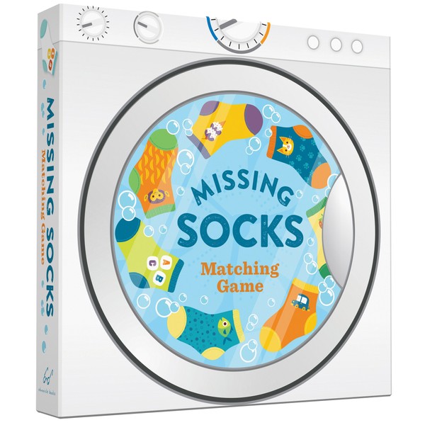 Missing Socks Matching Game (Memory Matching Games for Toddlers, Matching Games for Kids, Preschool Memory Games)