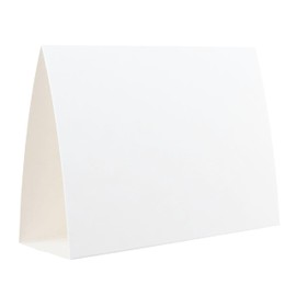 20 Pack White Blank Table Place Cards - Name Card for Weddings, Tent Signs for Food, Tags for Party Buffet, Blank Reserved Seating Card for Event, Name Place Card for Table Setting