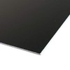 Aluminium sheet strips, black, aluminium Ral 9005 deep black, 1.0