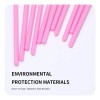 300 Microbrush +150cepillos+150lip Brush Para Pestañas Rosa