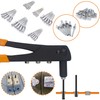 ISPINNER 225pcs Aluminum Blind Rivets Assortment Kit with Heavy Duty