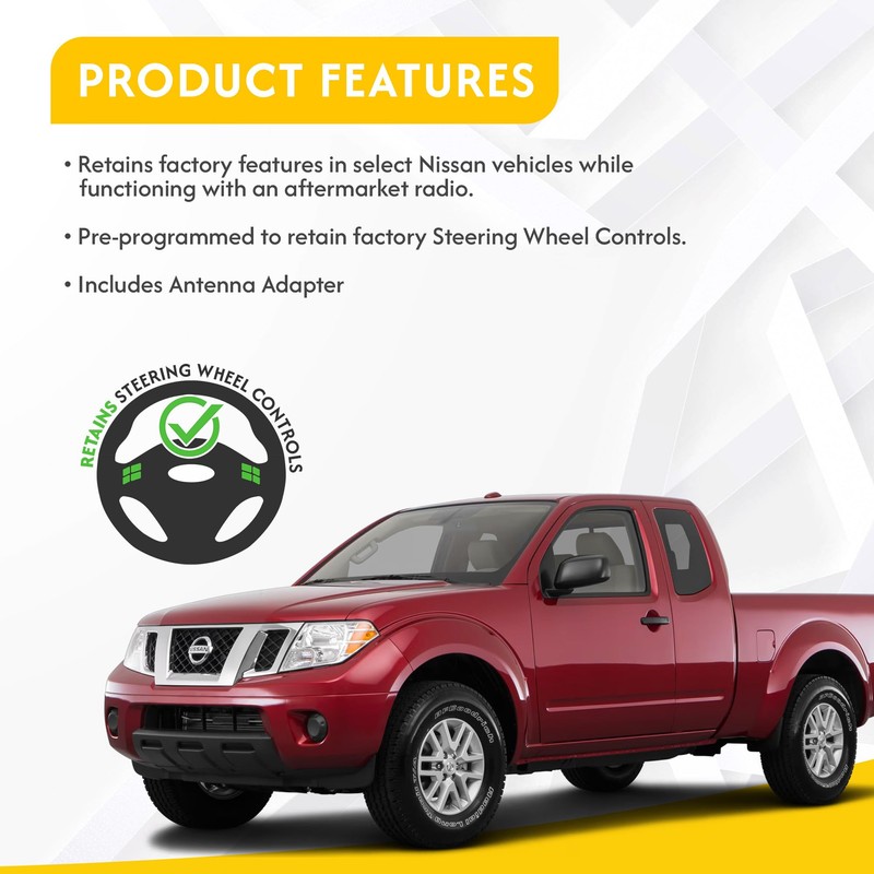 CRUX SWRNS-63U Radio Replacement Interface (for Select Nissan Vehicles 2007-2012)