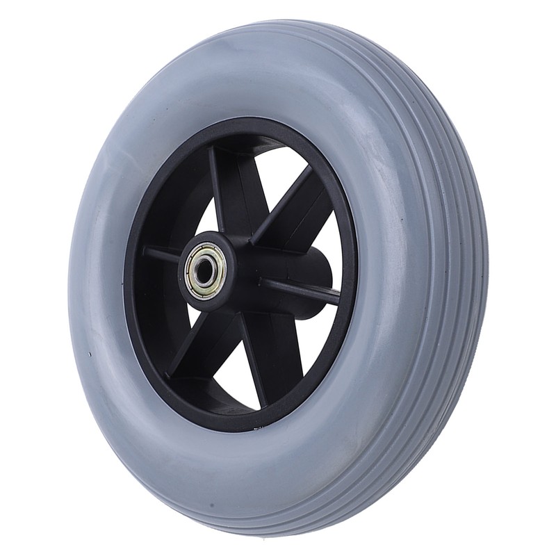 194mm Gray Electric Wheelchair Wheel Non Slip No Noise Stable