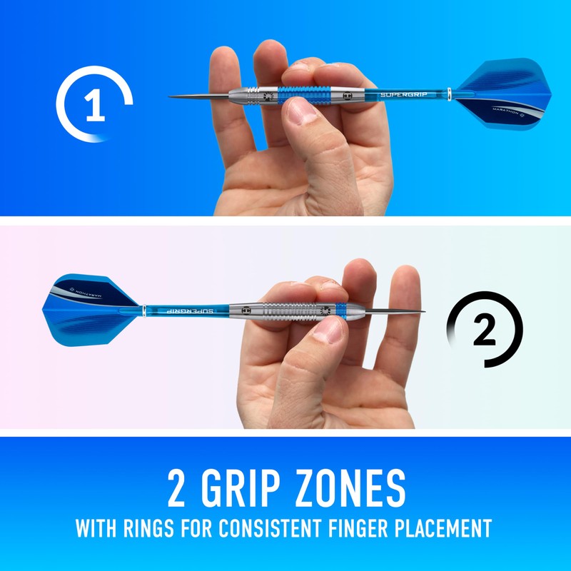 Harrows Unisex's Genesis Tungsten Darts, Silver, 21 g