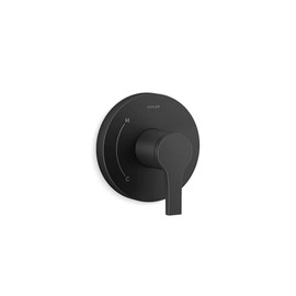 KOHLER TS35320-4-BL, Elate Rite-Temp Valve Trim, Matte Black, Contemporary Bathroom Valve, High Durability