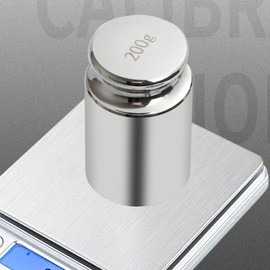 200g Calibration Weights, Calibration Gram Scale Weight for Digital Scale, Gram Scale Balance, Jewelry Scale
