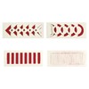 PME JEM 3D Creative Border Cutters, Set of 4,White,12.5 x