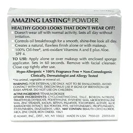 Almay 2  Almay Amazing Lasting Powder 100 % Oil & Fragrance Free 0.4 oz MEDIUM