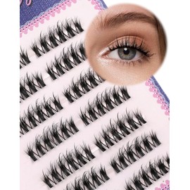 Lash clusters lash extensions 112 clusters mix 5 lenghts eyelash extension Frihappy individual lashes, Frihappy Violeta