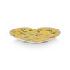 Pip Studio La Majorelle Heart Shaped Plates Yellow D 21.5