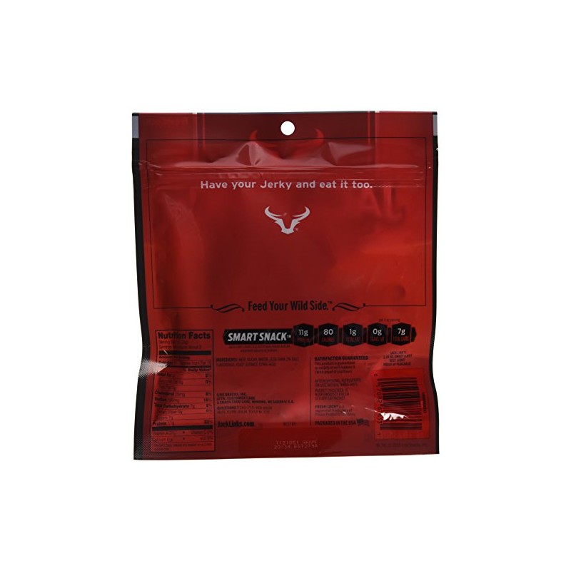 Jack Link’s Beef Jerky, Sweet & Hot, 2.85 oz. Bags,