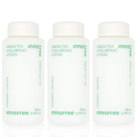 Innisfree Green Tea Hyaluronic Acid Lotion 170mL 3pcs / 이니스프리 그린티 히알루론산 로션 170mL 3개