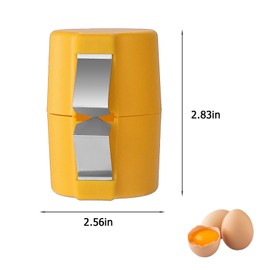 MUNSKT Egg Opener,2 PCS Egg Peeler,Egg Shell Opener,2025 New Multifunctional Egg Cracker Tool for Raw Eggs